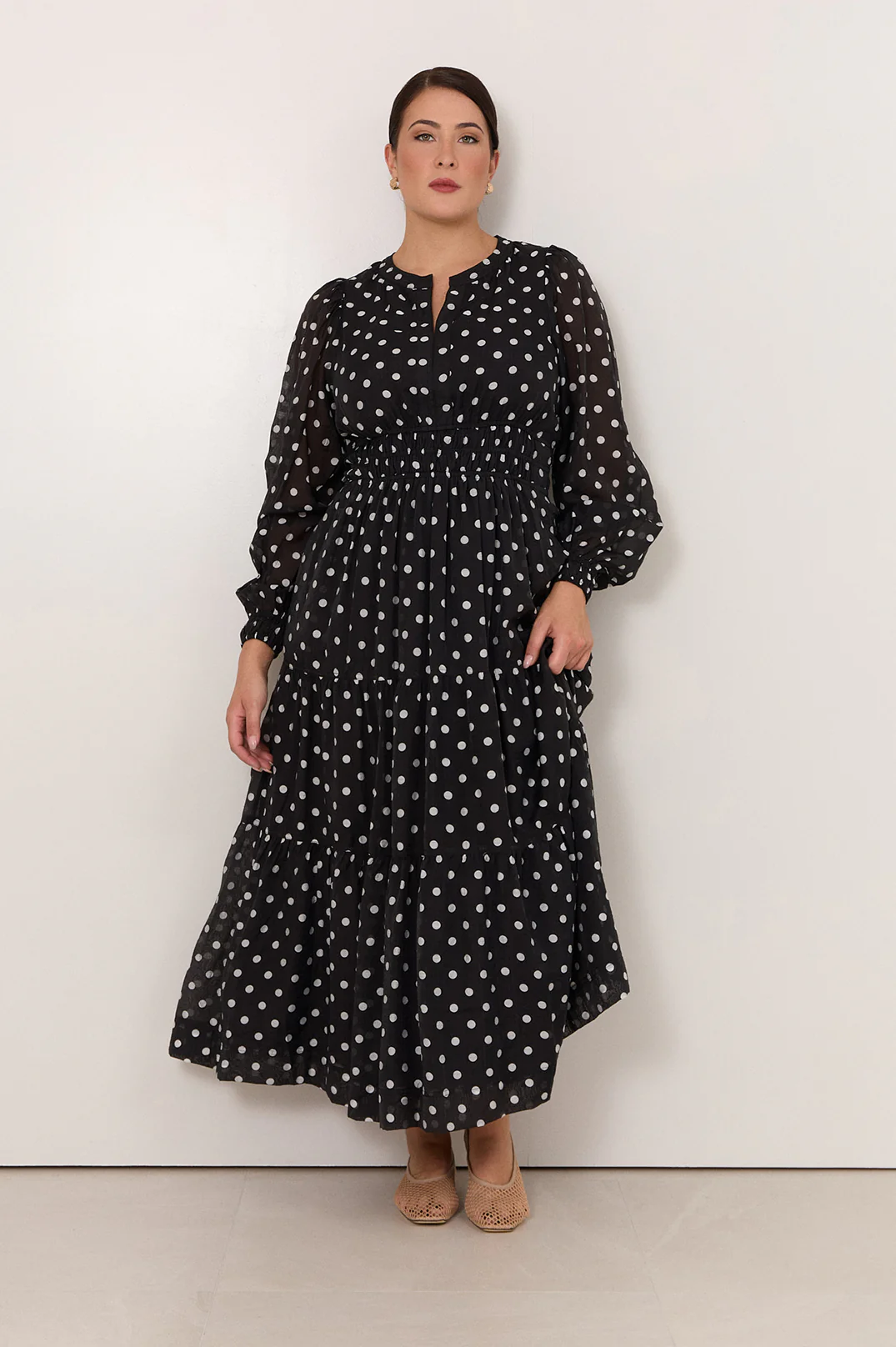 Violette Maxi Dress (Spot) - Image 3