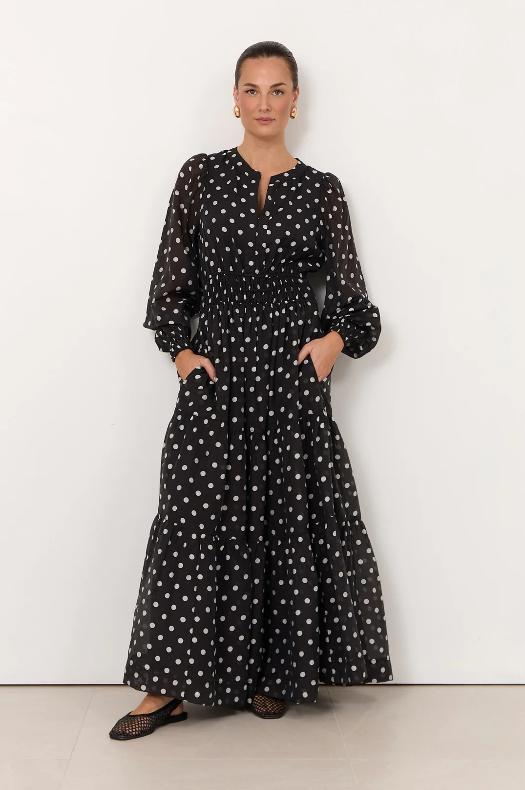 Violette Maxi Dress (Spot) - Image 4